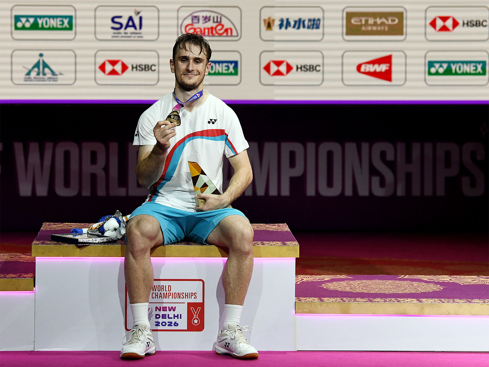 BWF Worlds 2026: France create history with two gold medals in Delhi