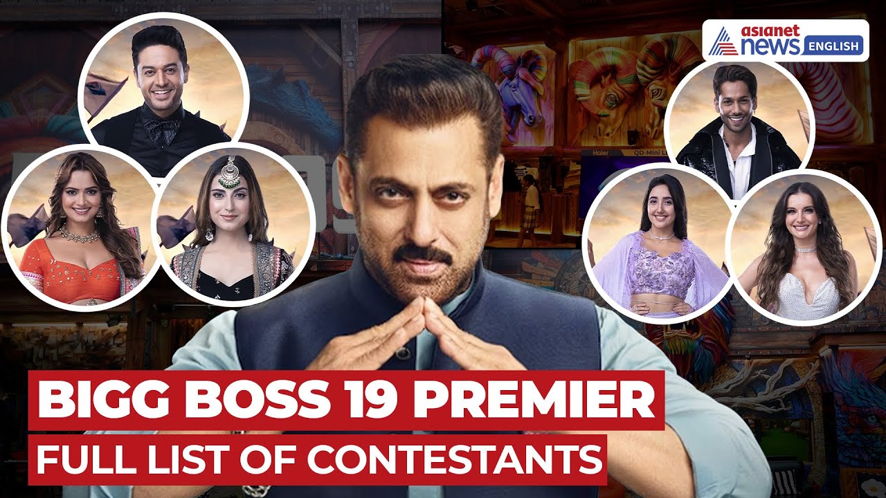 Bigg Boss 19 Premiere: Salman Khan Welcomes Ashnoor, Gaurav & 14 More Contestants