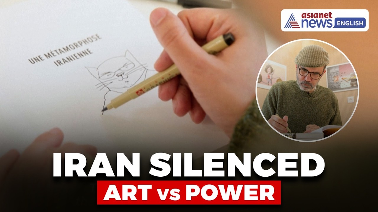 From Paris to Finland: Iranian Cartoonists Fight Back with Art