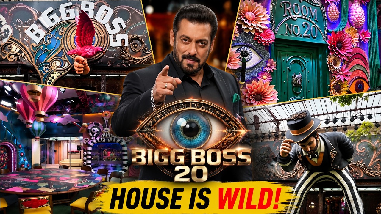 Bigg Boss 20 House Tour: Salman Khan Show Gets WILD! Shark Pool & Mysterious Room 20