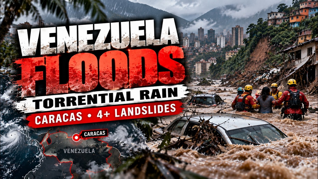 Venezuela Floods: Heavy Rain Triggers Flooding, Landslides In Caracas & Miranda