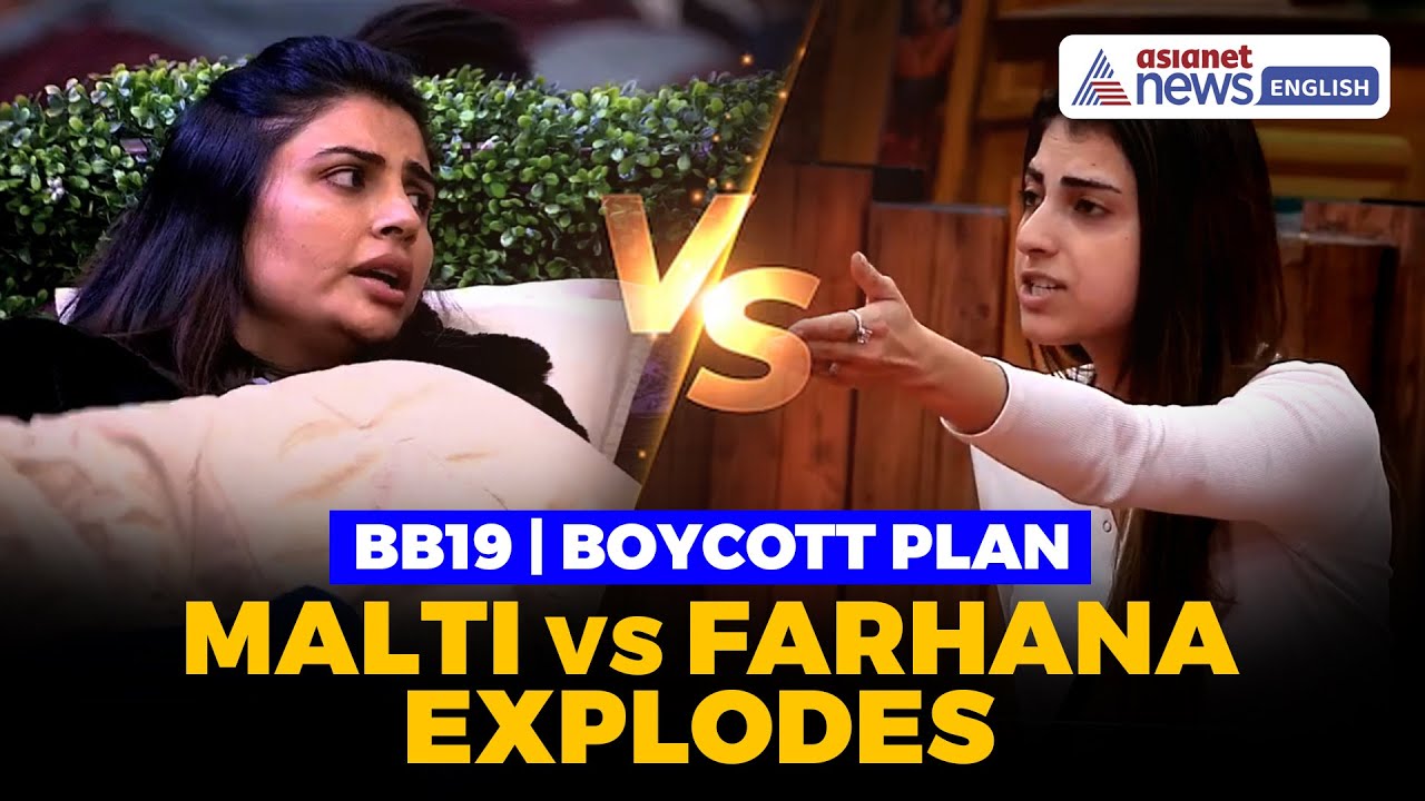 Bigg Boss 19: Malti Charges Morcha Against Farhana, Dramatic Clash Shakes the House