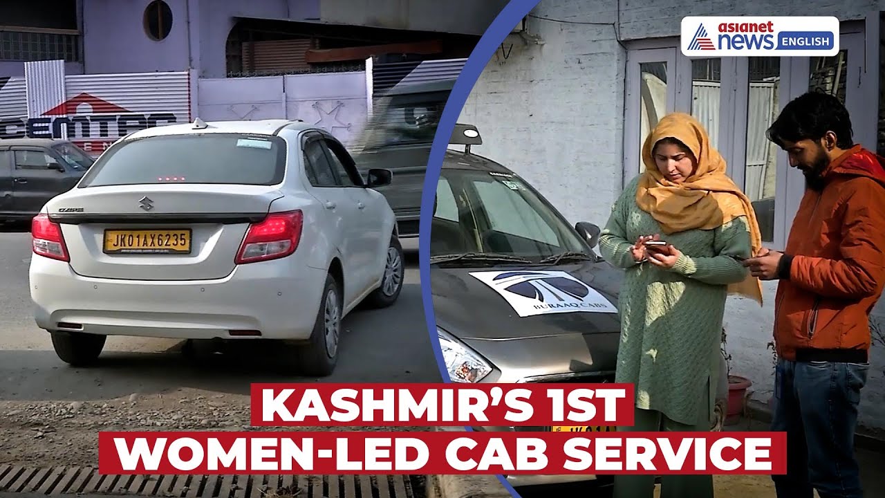 Sadia Bhat Creates History by Launching Kashmir’s 1st Women-Led Cab Service, Inspiring Change