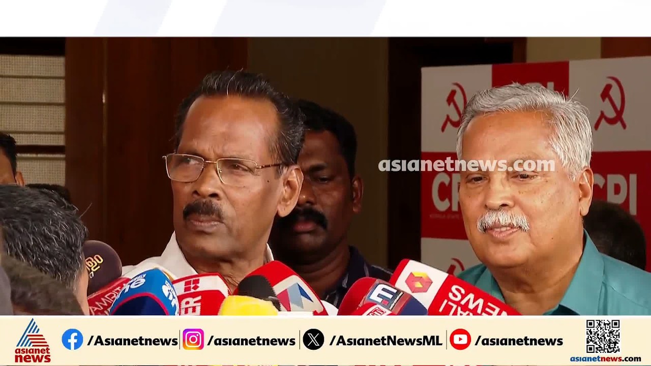 എം.എൻ സ്‌മാരകത്തിലെത്തി ബിനോയ് വിശ്വവുമായി ചർച്ച നടത്തി ടി.പി രാമകൃഷ്ണൻ
