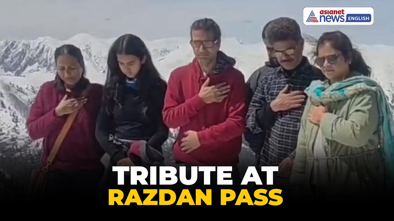 Tourists Pay Heartfelt Tribute to Pahalgam Attack Victims at Razdan Pass | J&K News