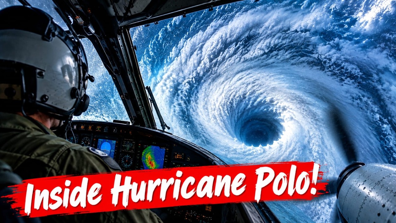 Inside Hurricane Polo: NOAA Hurricane Heroes Fly into 180 MPH Eyewall | World News