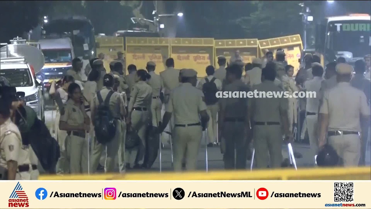 ജന്തർ മന്തറിൽ കടുത്ത നിയന്ത്രണങ്ങൾ തുടങ്ങി; പലയിടത്തും ഇന്റർനെറ്റ് സേവനം നിർത്തലാക്കി