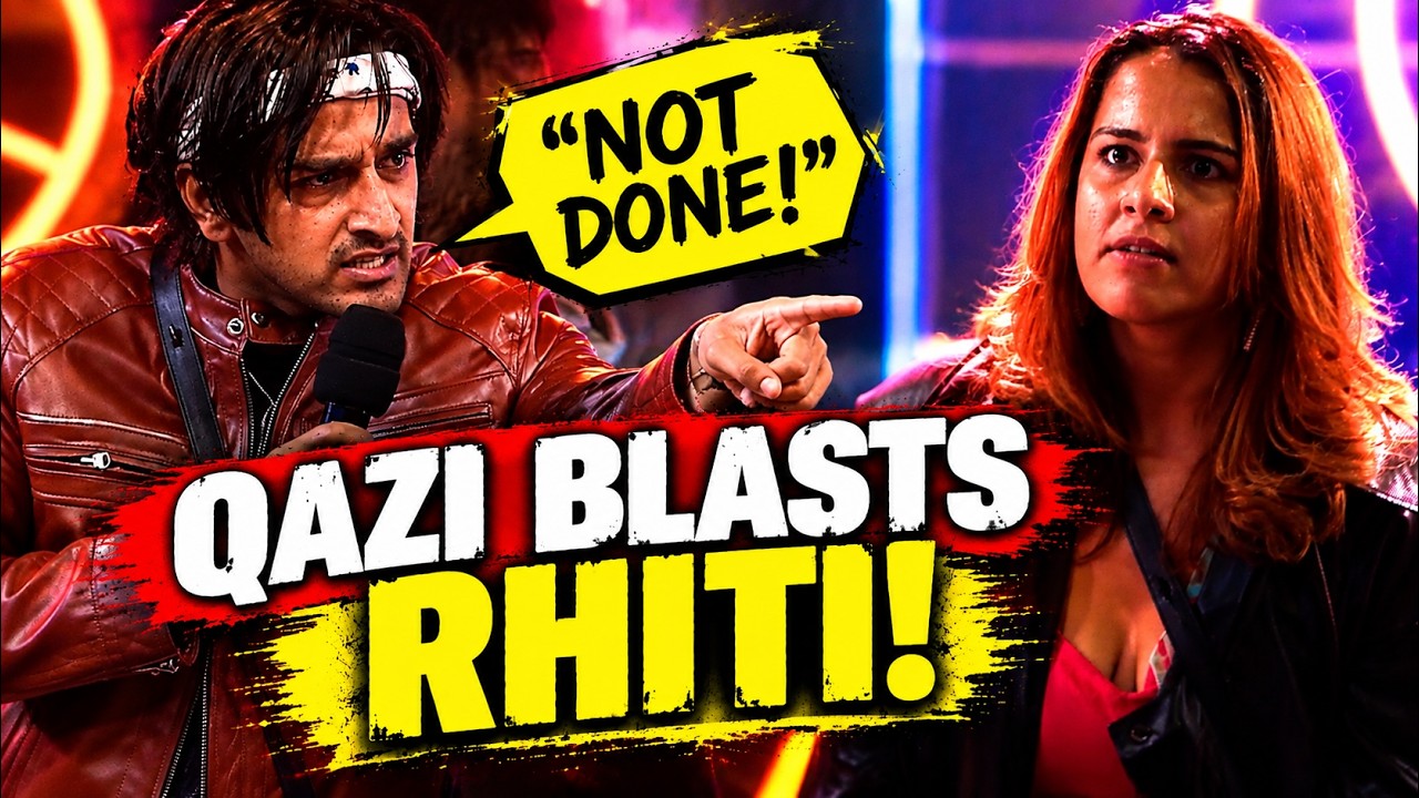 Bigg Boss 20 Drama: Qazi Tougeer vs Rhiti Tiwari: Captaincy Task Turns Explosive | Entertainment