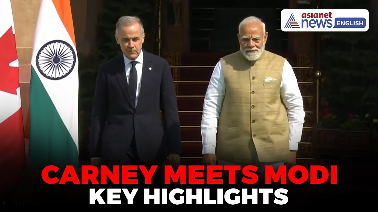 Canadian PM Mark Carney Meets Narendra Modi In Delhi | Key Highlights