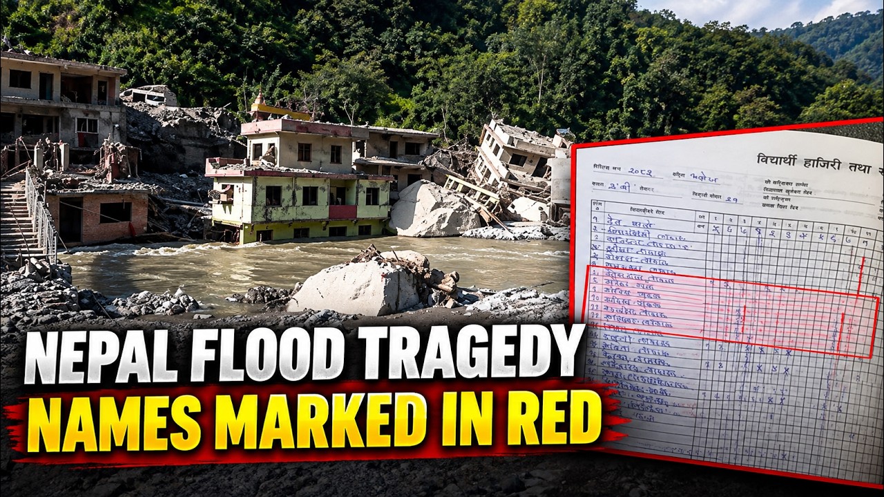 Nepal Floods | School MOURNS Lost Children | Teachers Mark Missing Students | World News