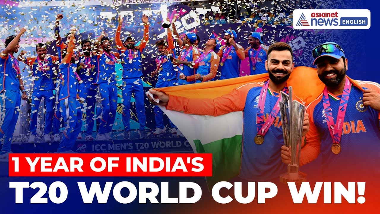 One Year of Glory: India's Epic T20 WORLD CUP Final Win Over South Africa!