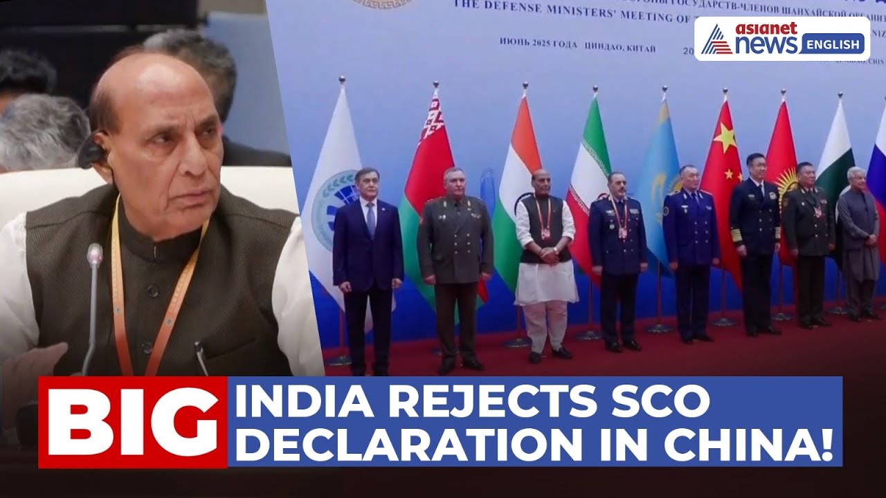 India REFUSES to Sign SCO Declaration Over Pahelgam Terror Attack Omission