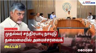 Andhra Pradesh Cabinet Meeting Led by CM Chandrababu Naidu