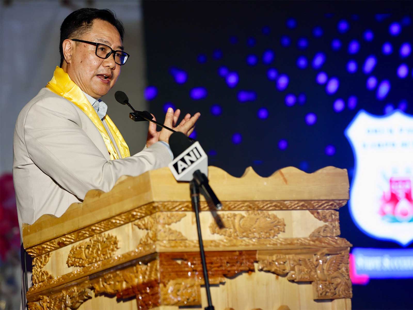 Kiren Rijiju attends Silver Jubilee of Druk Padma Karpo School in Leh