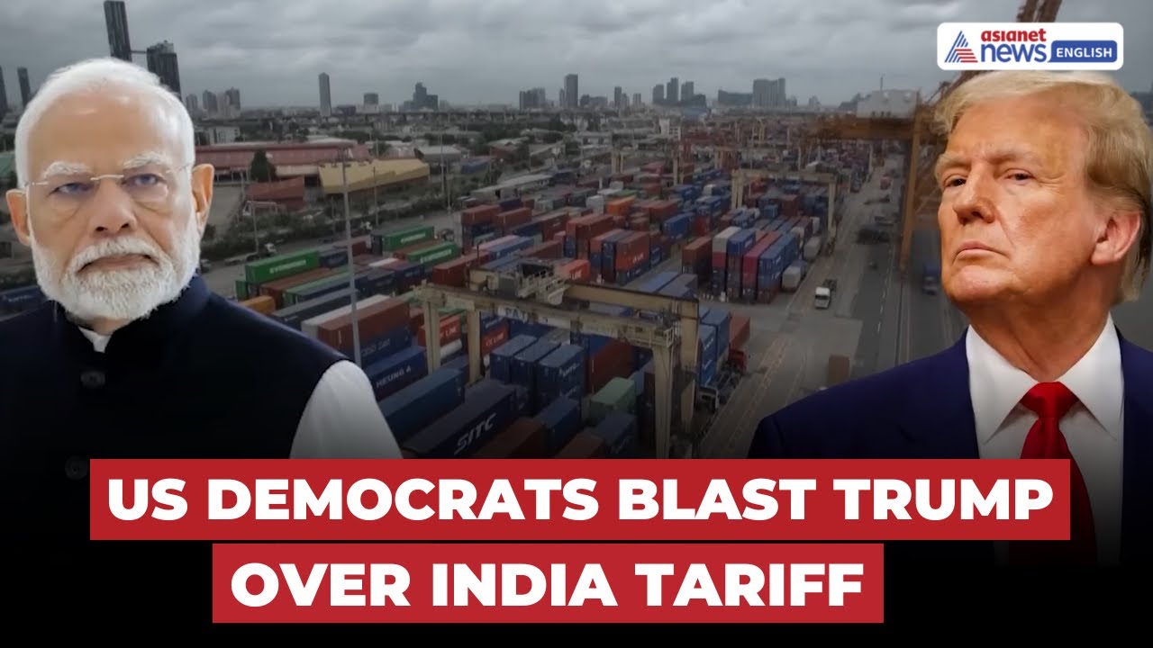 US House Democrats SLAM Trump Over India Oil Tariff