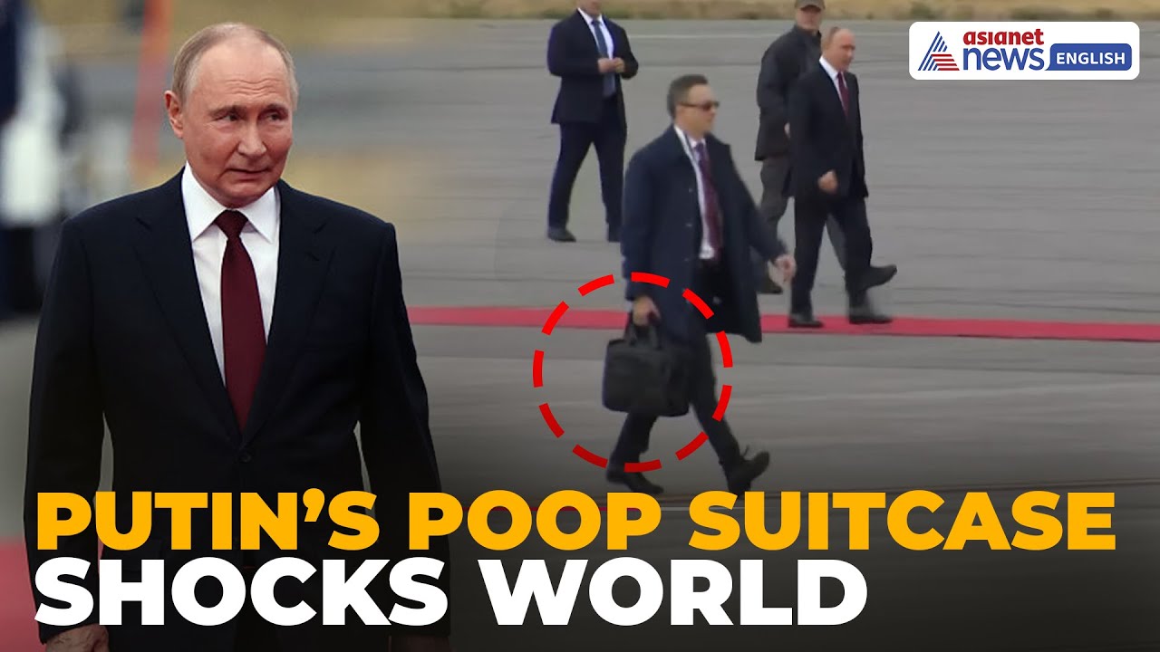 Putin’s ‘Poop Suitcase’ Goes Viral During Alaska Summit With Trump