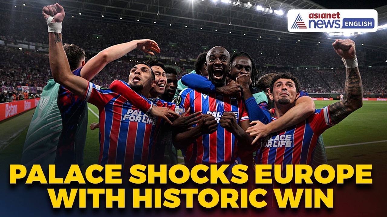 Crystal Palace vs Rayo Vallecano Highlights: Palace Lifts Historic Conference League Title