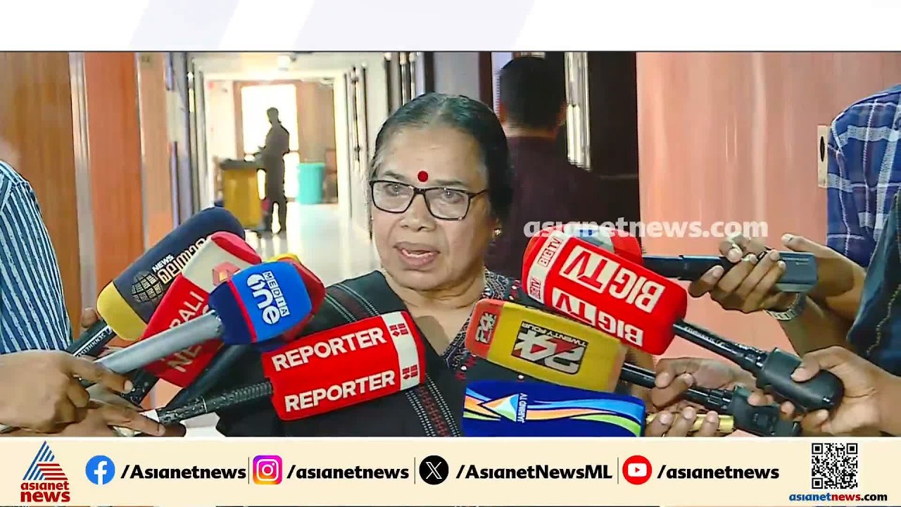 സ്ത്രീ പീഡകർക്ക് സംരക്ഷണം കൊടുക്കുന്ന പാർട്ടിയല്ല ഞങ്ങളുടേത്: പി കെ ശ്രീമതി