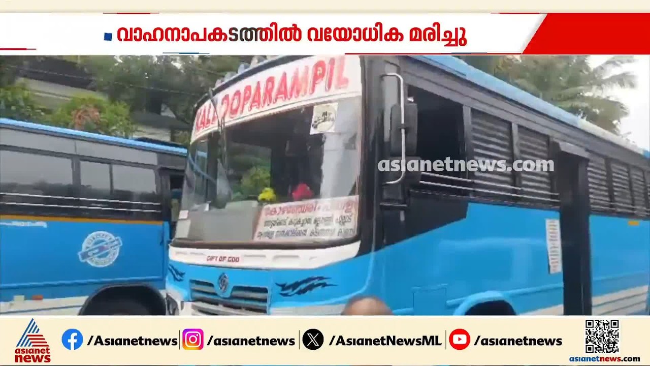 റോഡ് മുറിച്ചു കടക്കുന്നതിനിടെ ബസ് ഇടിച്ച് വയോധികയ്ക്ക് ദാരുണാന്ത്യം| Accident | Mallappally