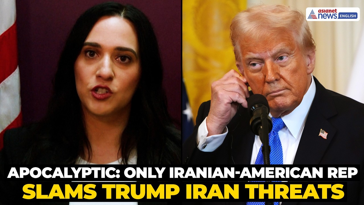 Only Iranian-American Democrat in Congress BLASTS Trump’s Iran Ceasefire & Threats | World News