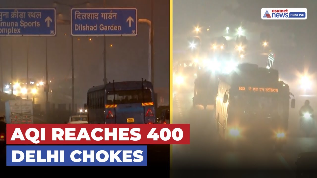 Delhi Air Quality Plunges Into Severe Smog, Minister Orders Crackdown on Polluters