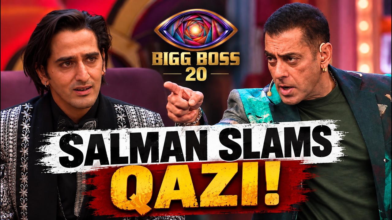 Salman Khan Schools Qazi Touqeer Over Kanika Mann ‘Lollipop’ Comment | Bigg Boss 20