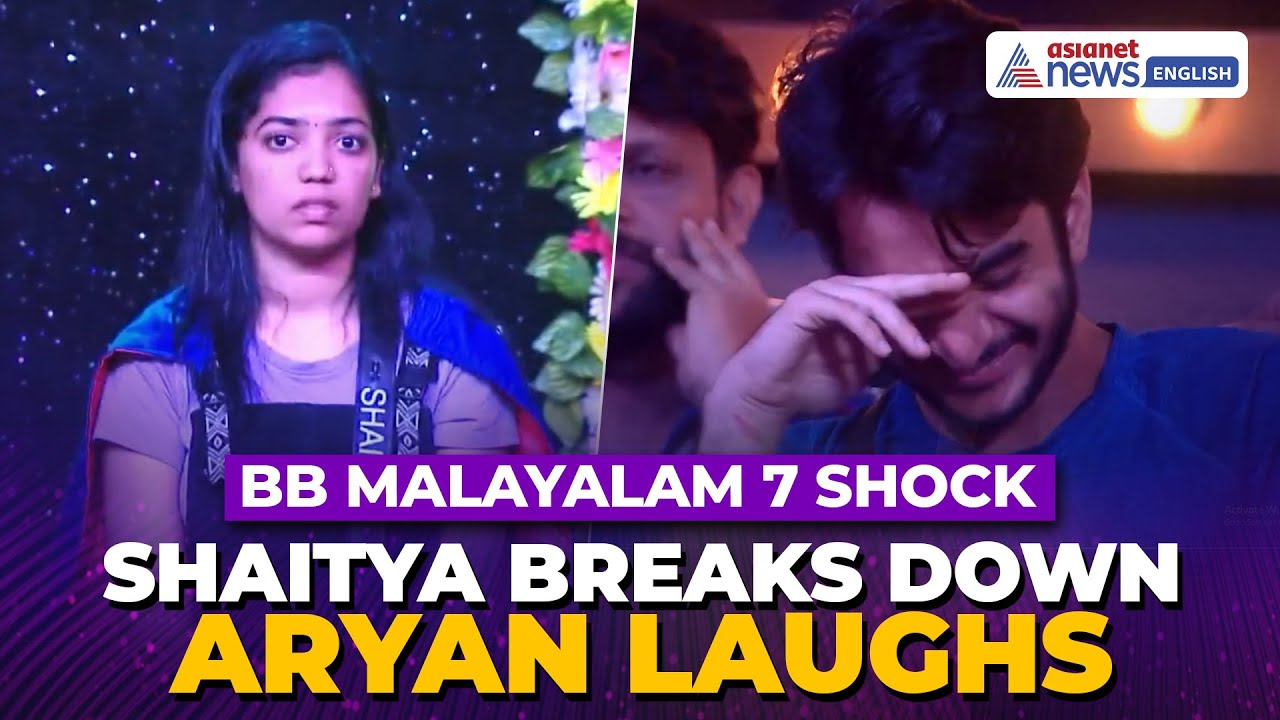 Bigg Boss Malayalam 7: Aryan’s Laugh During Shaitya’s Confession Erupts Huge Outrage!