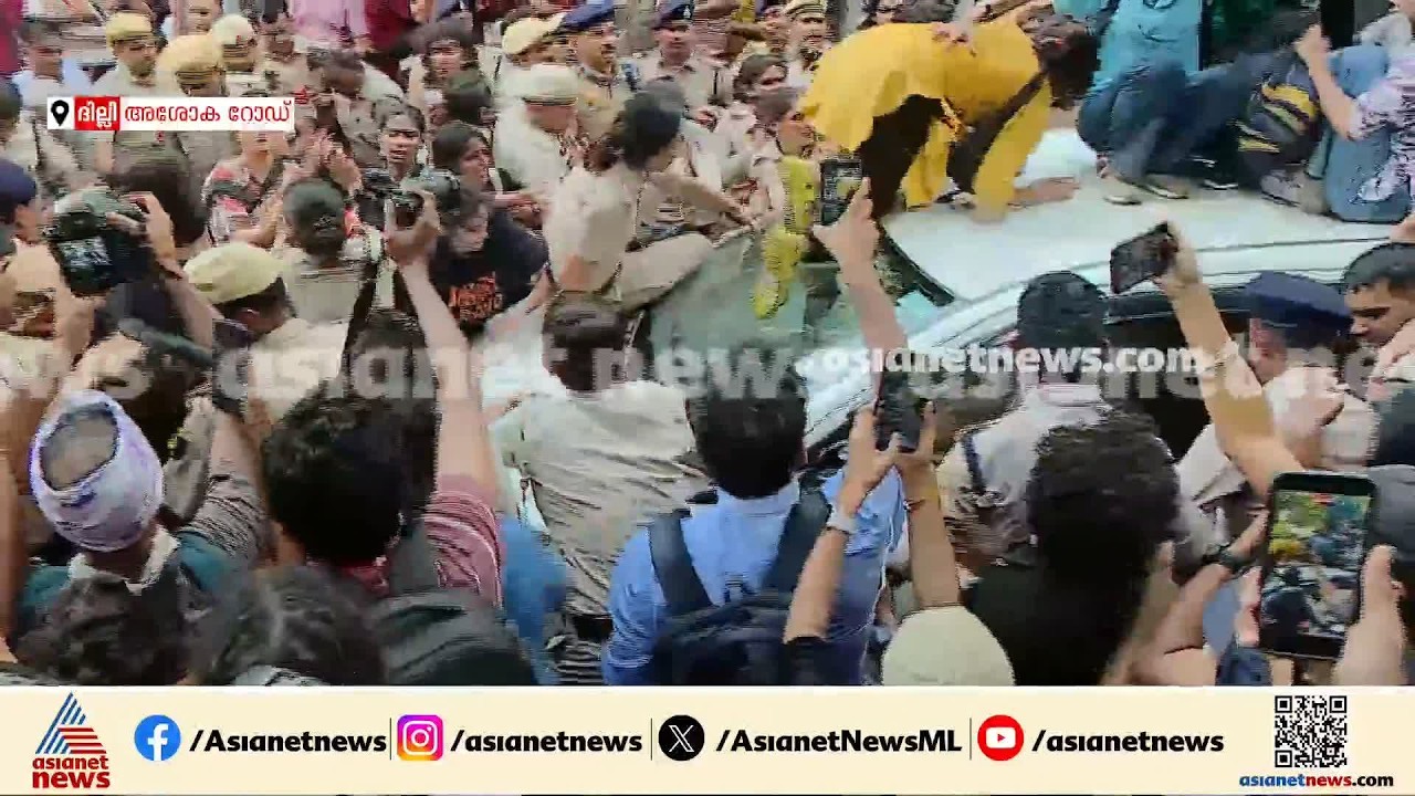 AISF–AISA പ്രതിഷേധം ; ബാരിക്കേഡുകൾ മറികടന്ന് പ്രതിഷേധക്കാർ | Gyanesh Kumar | Delhi