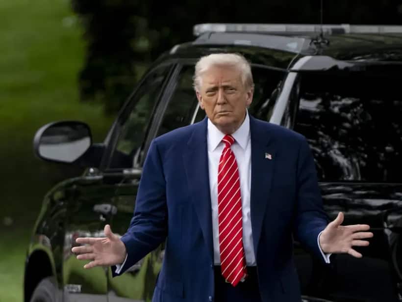 https://stocktwits.com/news articles/markets/equity/trump demands 100 bps rate cut again ahead of fed meet/chlXnERRb6f