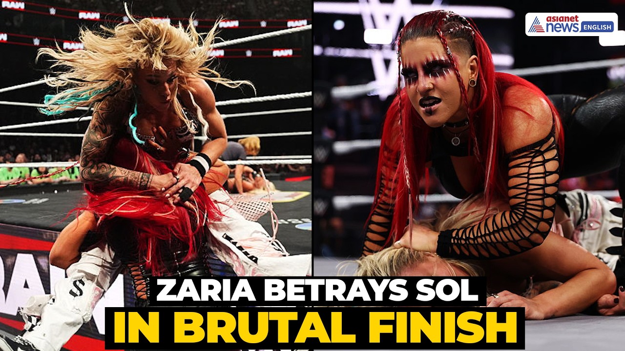 Sol Ruca vs Zaria Highlights: Brutal Betrayal Ends Last Woman Standing War | Wrestling News