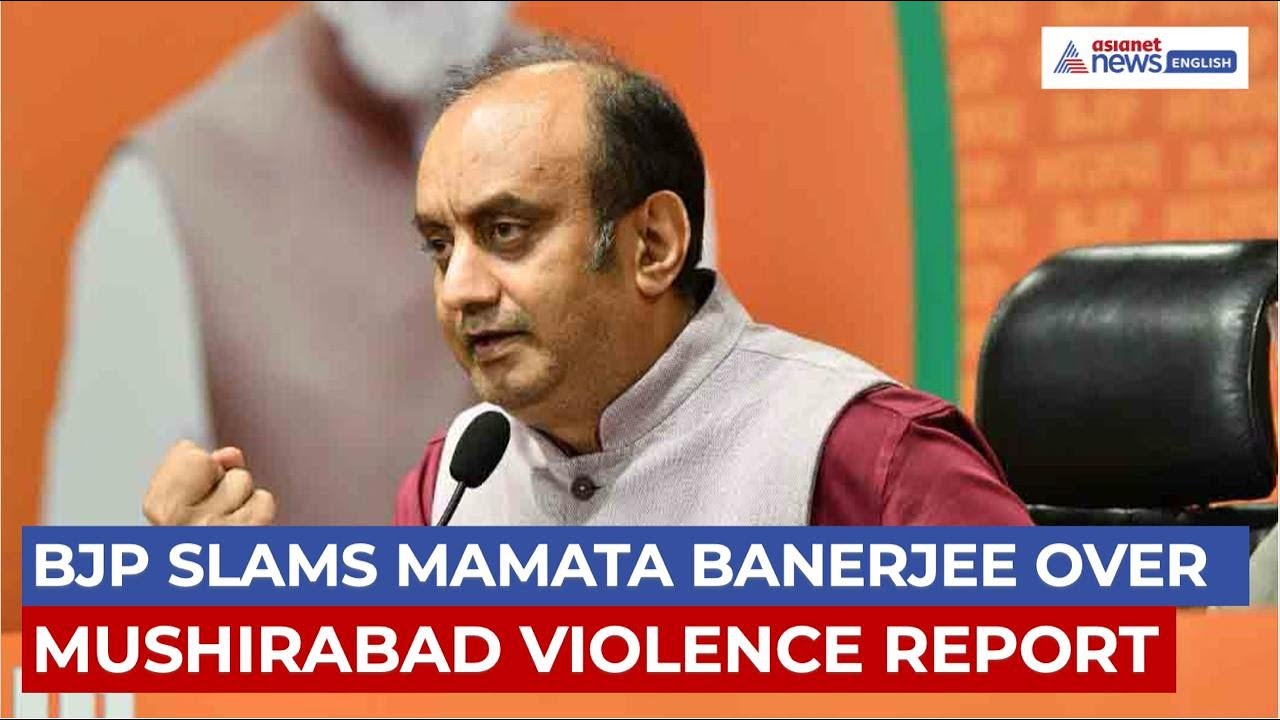 BJP’s Sudhanshu Trivedi Slams Mamata Banerjee Over Mushirabad Violence | SIT Report