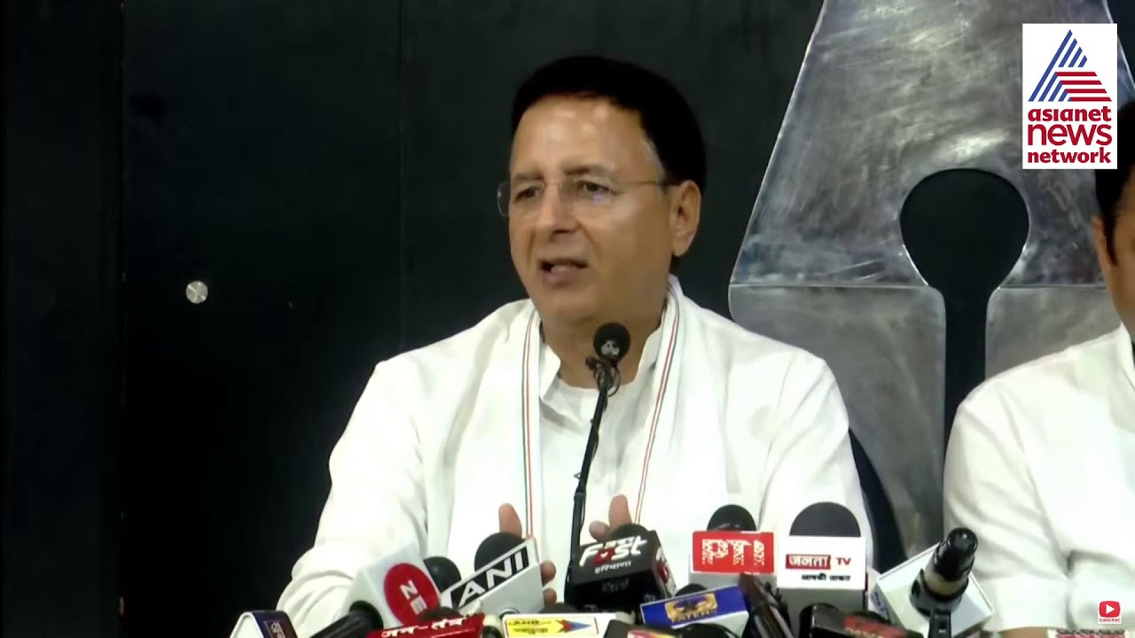 रणदीप सुरजेवाला ने हरियाणा जल संकट को लेकर केंद्र और पंजाब सरकार पर साधा निशाना