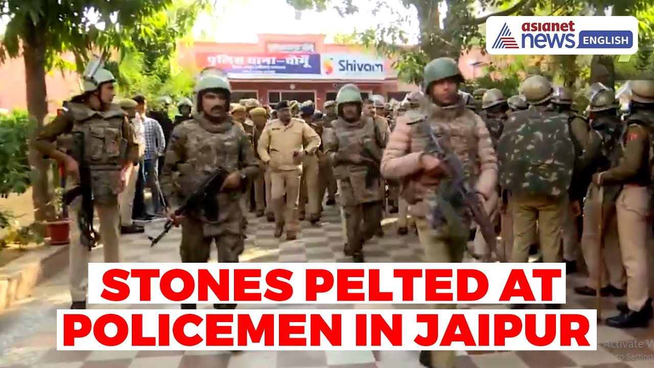 Chomu, Jaipur: Stone Pelting Over Encroachment, Security Deployed
