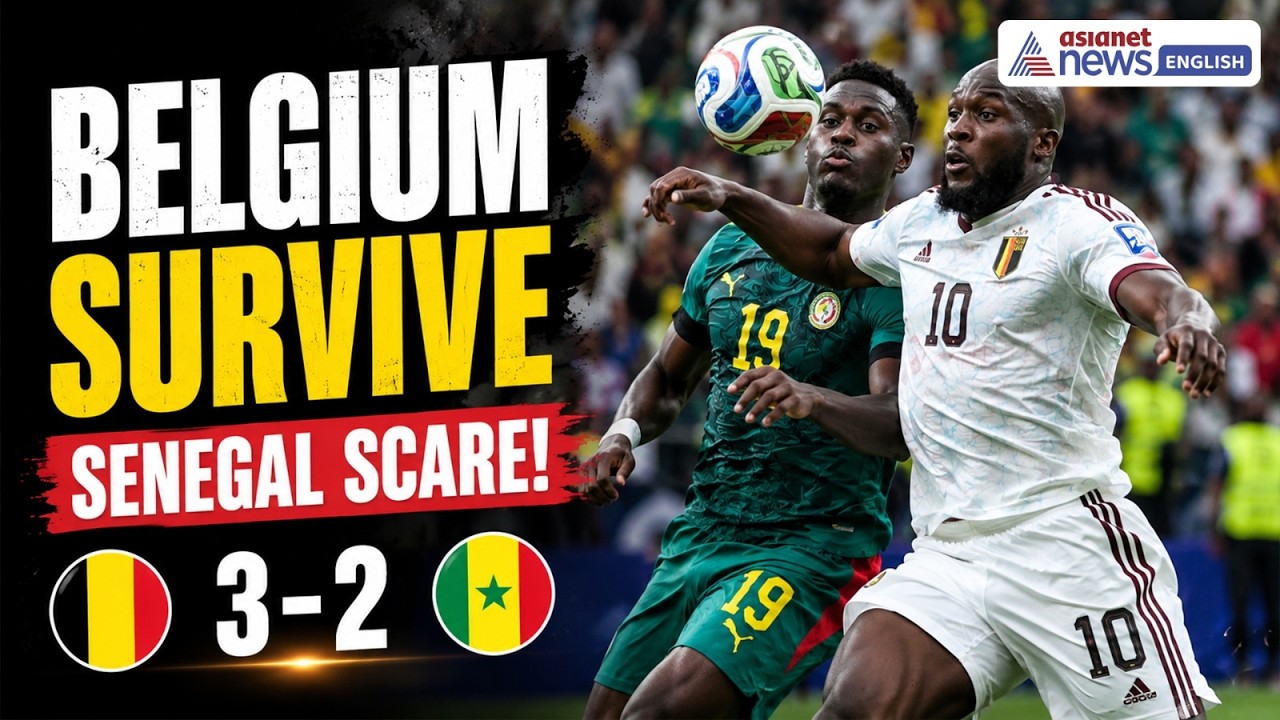 Belgium Vs Senegal Highlights | Red Devils Survive Five-Goal Thriller | FIFA World Cup 2026