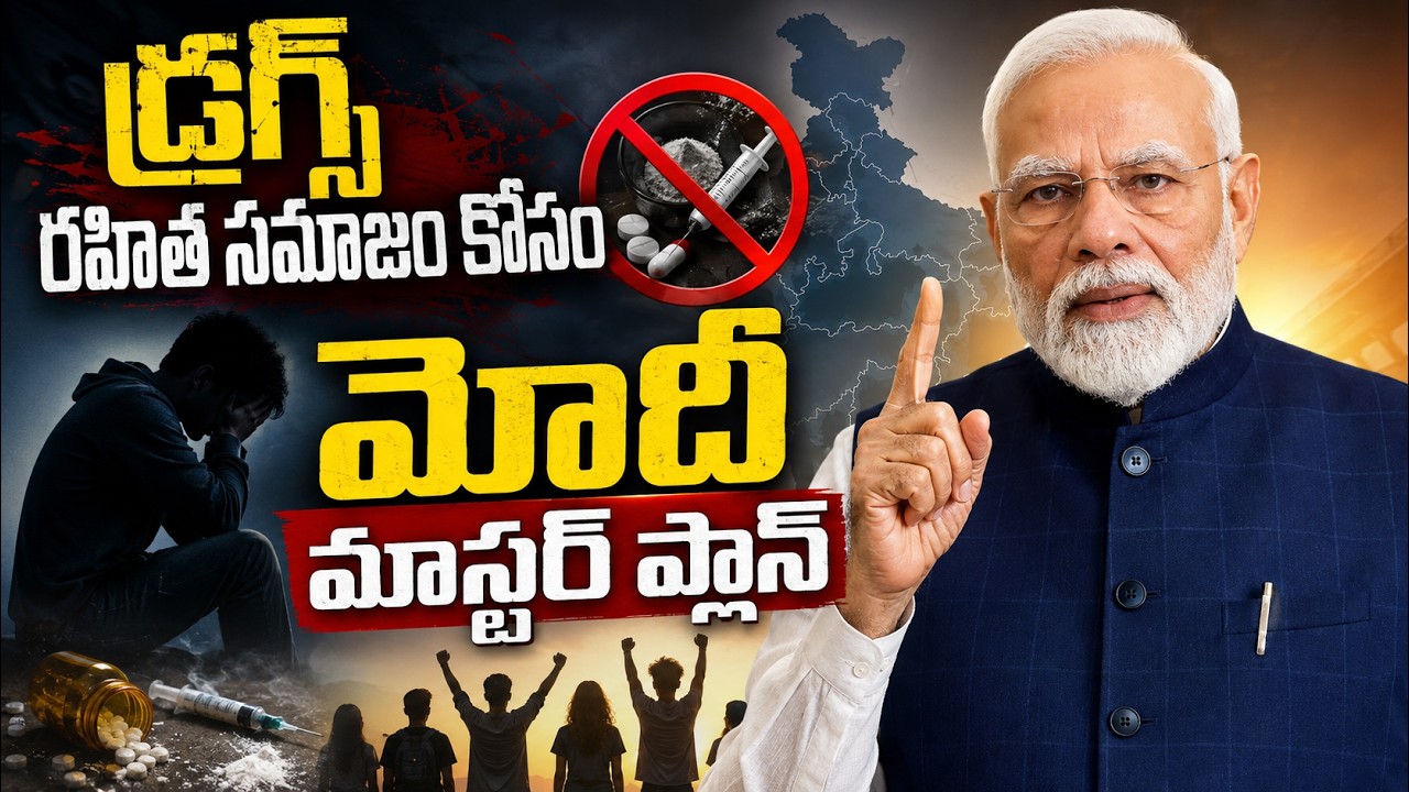 డ్రగ్స్ రహిత సమాజం కోసం మోదీ మాస్టర్ ప్లాన్ | Nasha Mukt Yuva for Viksit Bharat Explained