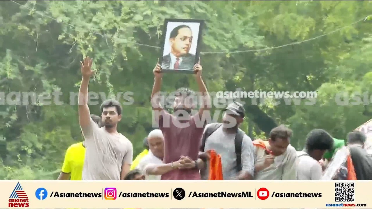 സിജെപി പ്രതിഷേധം കൈക്കരുത്ത് കൊണ്ട് പ്രതിരോധിച്ച് ദില്ലി പൊലീസ്; ജന്തര്‍ മന്തറിലെ സമരവേദി തകര്‍ത്തു