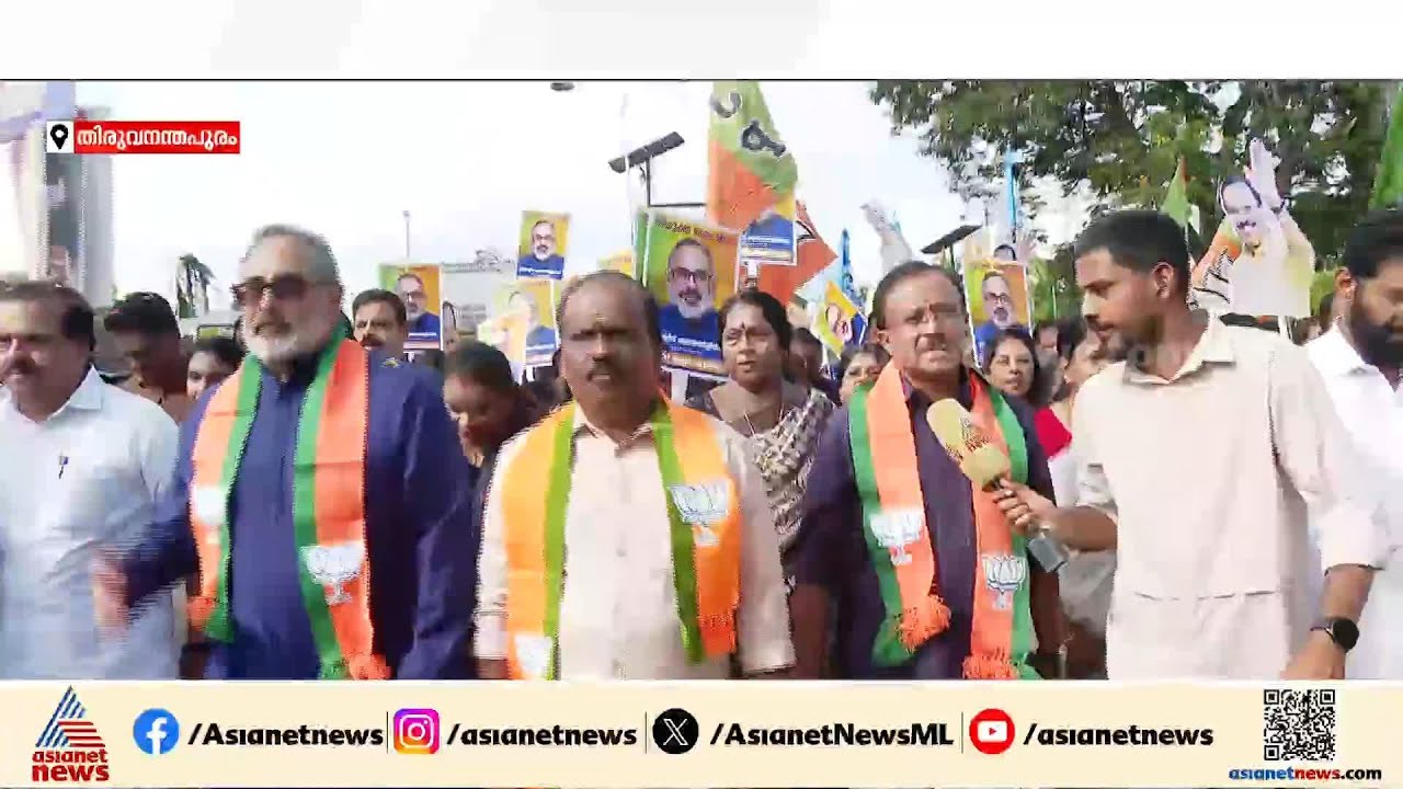 'ശക്തമായ പ്രതിപക്ഷമായി സഭയിൽ ഉണ്ടാകും'; നിയമസഭയിലേക്ക് കാൽ‌നടയായിയെത്തി ബിജെപി എംഎൽഎമാർ