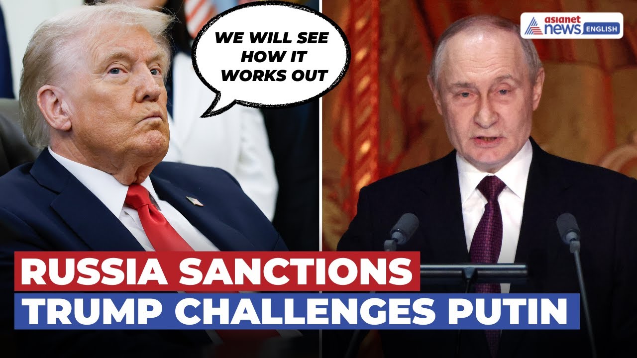 ‘We Will l See How it Works Out’: Trump Challenges Putin | New US Sanctions on Russia