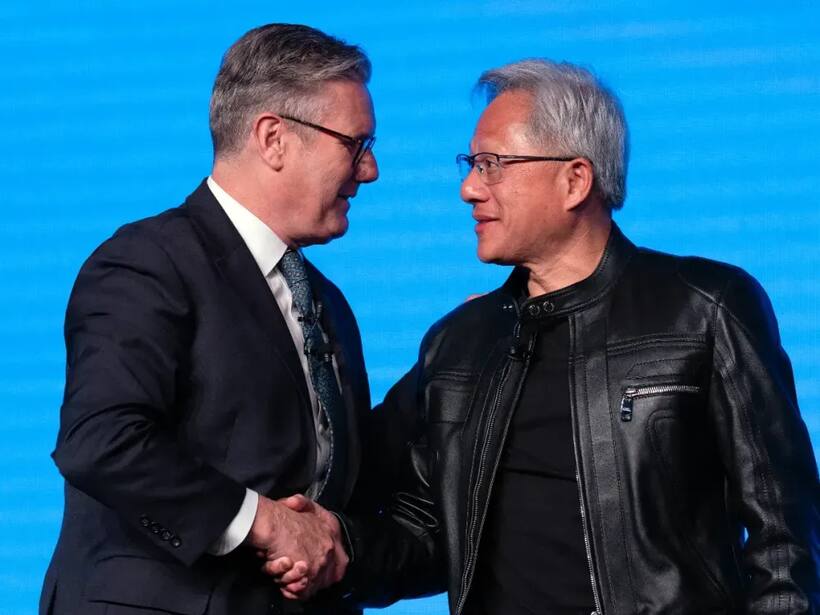 https://stocktwits.com/news articles/markets/equity/nvidia s jensen huang sees goldilocks ai opportunity in uk says infrastructure needs to catch up/chlEa6eRby3