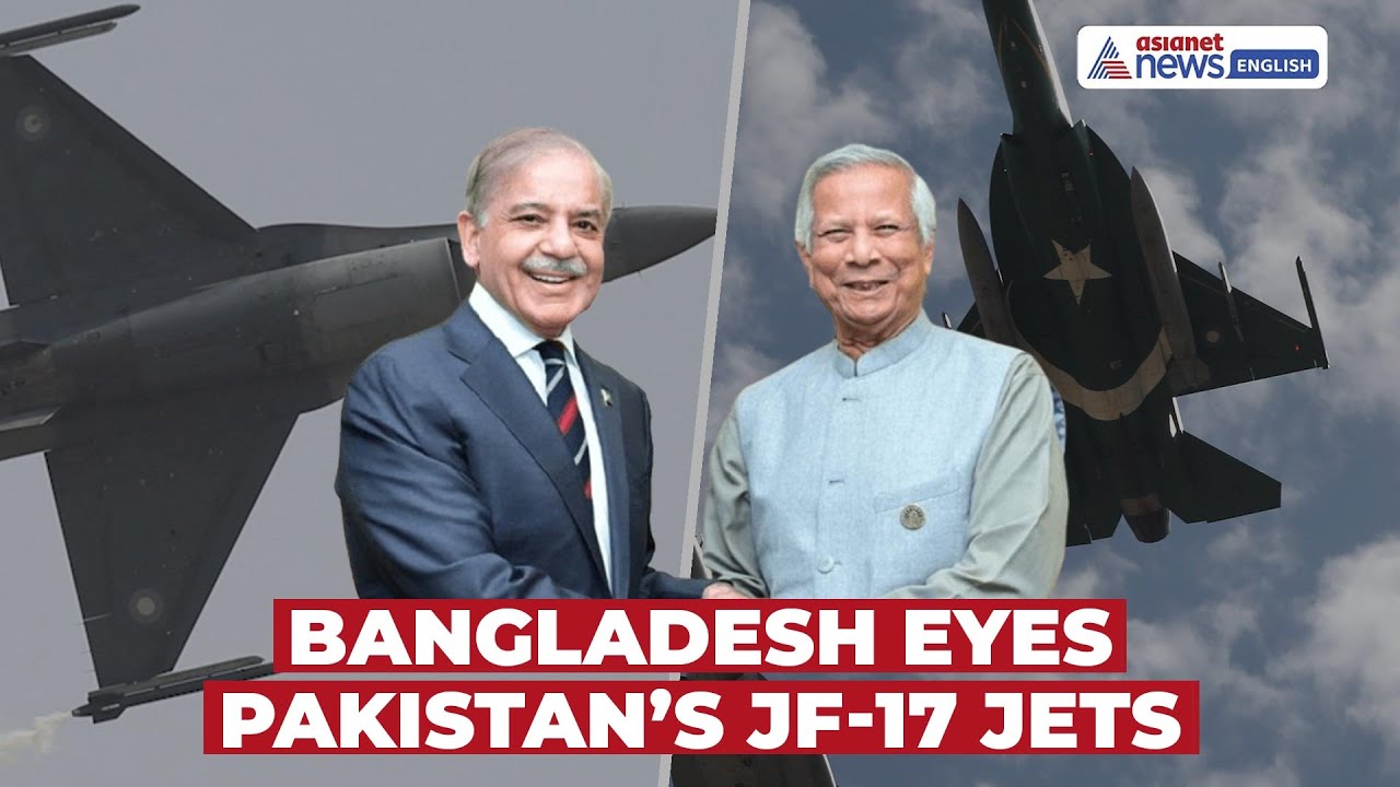 Bangladesh to Buy JF-17 Jets From Pakistan Amid India Tensions
