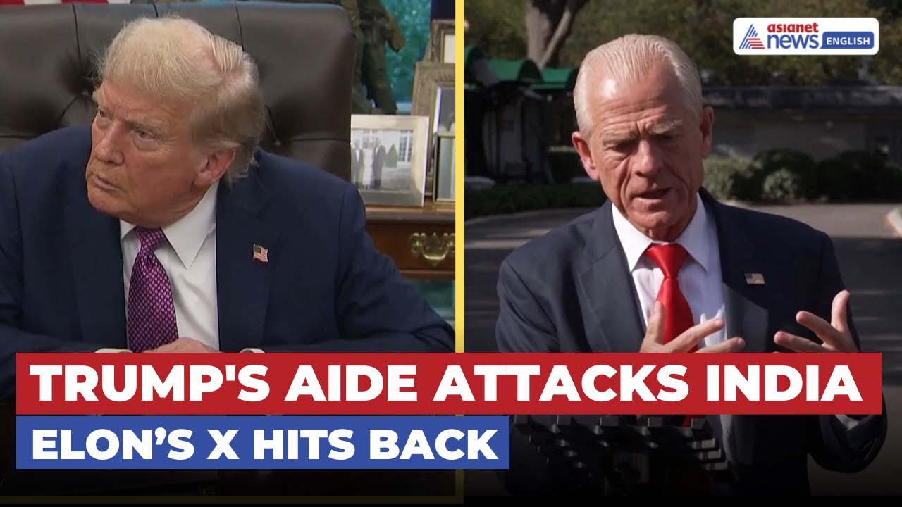 Hours After Trump’s Praise, Navarro Attacks India, Musk’s X Calls Him Out