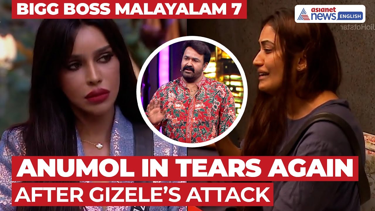Bigg Boss Malayalam 7: Anumol Breaks Down AGAIN After Gizele’s Accusation