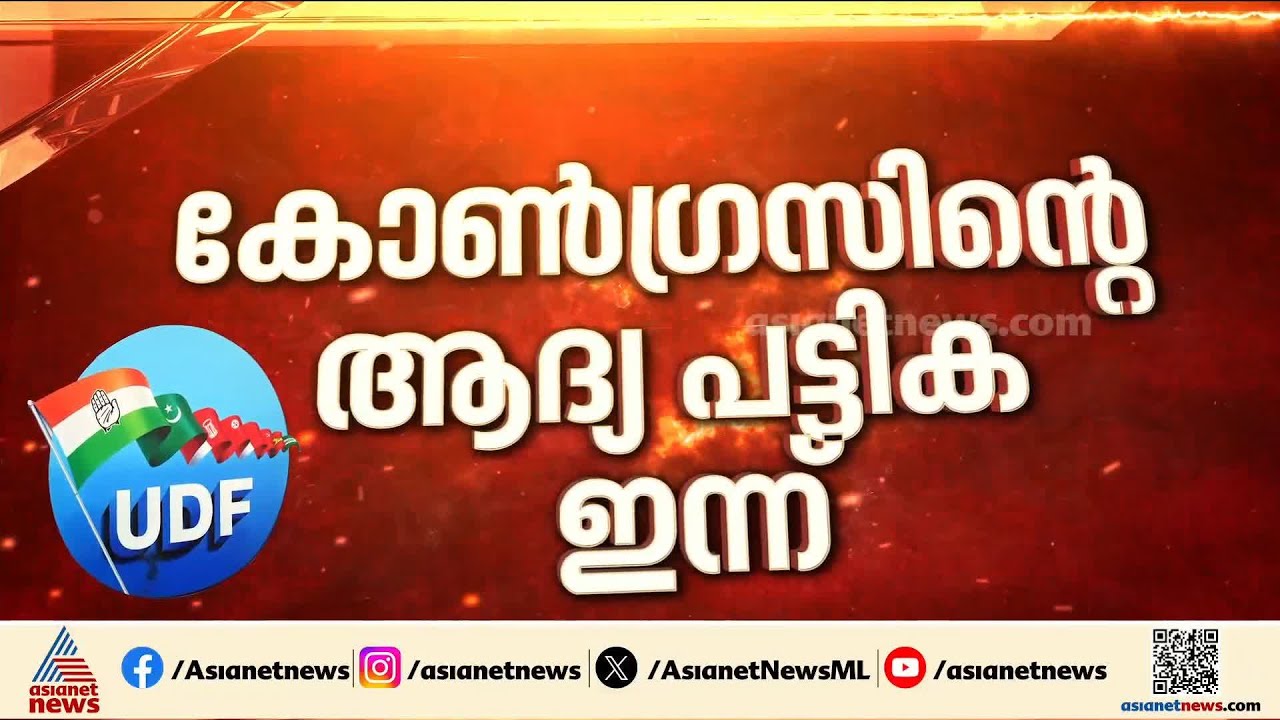 സി.സി മുകുന്ദനെ 'കൈ' വിട്ടു; നാട്ടികയിൽ കോൺഗ്രസ് തന്നെ മത്സരിക്കും