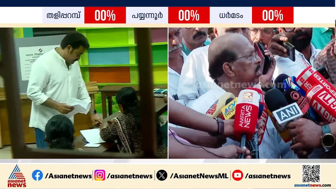 കാത്തിരിപ്പിന്റെ നീണ്ട നിര അവസാനിച്ചു; മോഹൻലാൽ വോട്ട് രേഖപ്പെടുത്തി