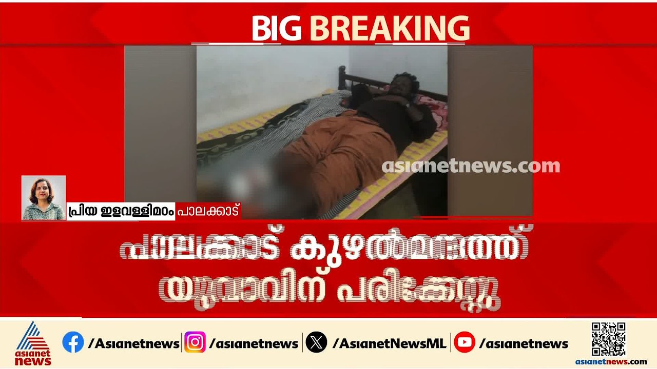 പാലക്കാട് കാട്ടുപന്നി ആക്രമണത്തിൽ യുവാവിന് ഗുരുതര പരിക്ക്