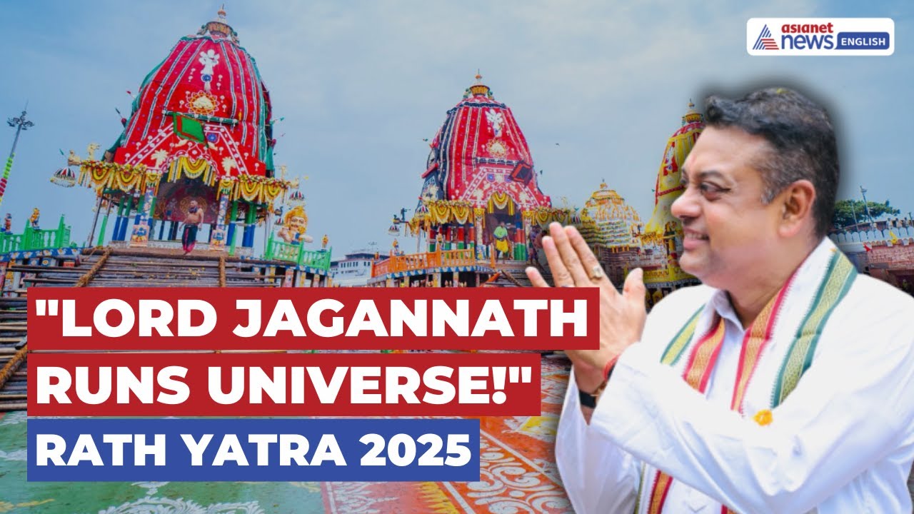 Jagannath Runs Universe from Puri!': Sambit Patra on Rath Yatra's Divine Legacy