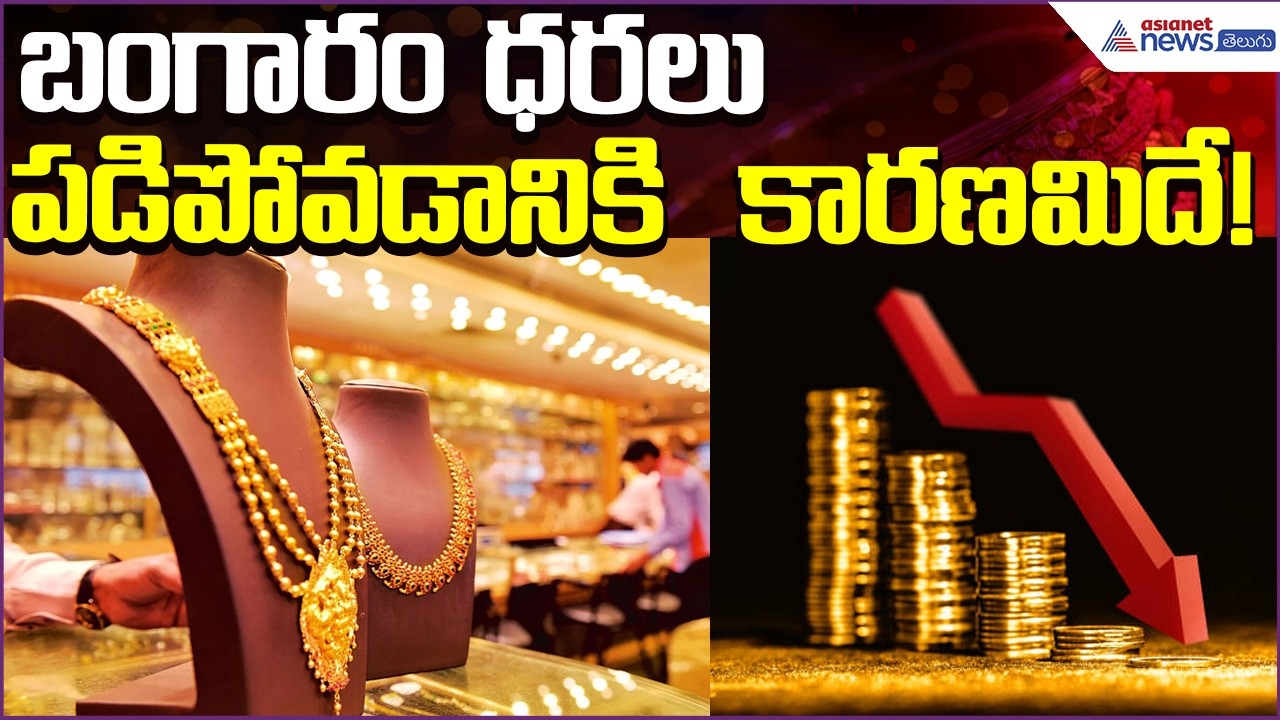Today Gold Rate:ధరలు పడిపోవడానికి కారణమిదే! | Gold | Silver Rate | 23march2026 | Asianet News Telugu