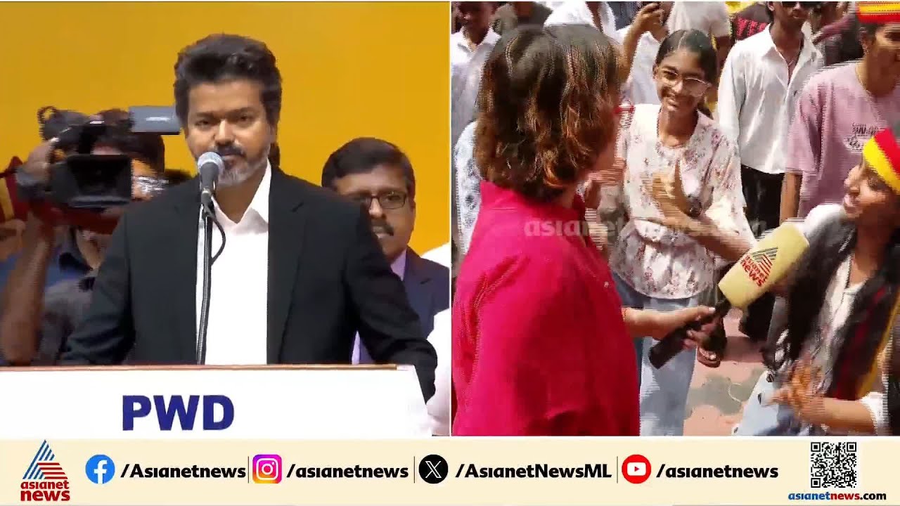 വിസിൽ ആരവം പാലക്കാടും; ചൂടിനെ അവഗണിച്ച് ചുവട് വെച്ച് വിജയ് ആരാധകർ