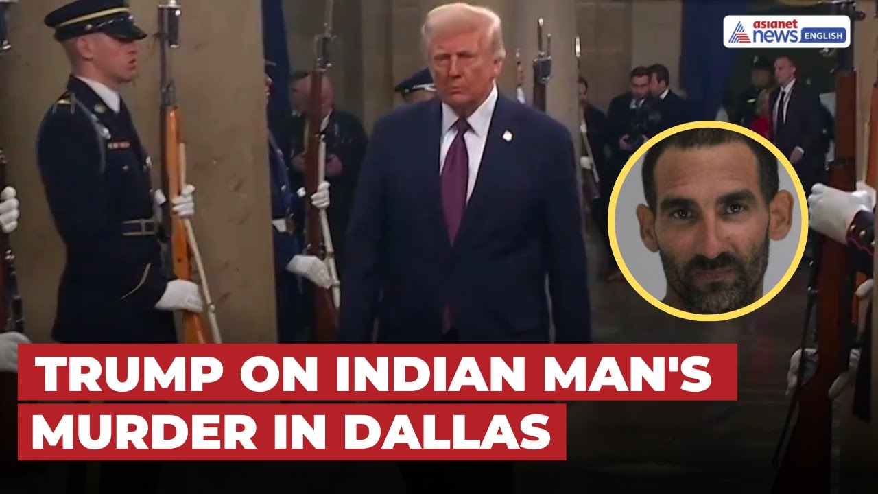 Trump SLAMS Illegal Immigrants After Murder Of Indian Man in Dallas