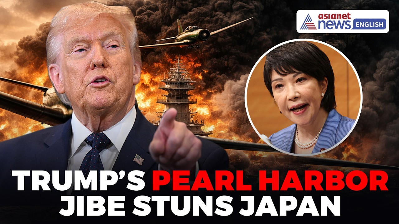 Trump’s ‘Pearl Harbor’ Remark Sparks Global SHOCK During Japan Meet